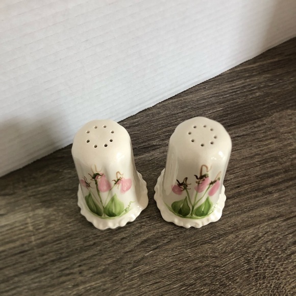Vtg Hand Painted PEI Salt and Pepper Shakers - Picture 5 of 13